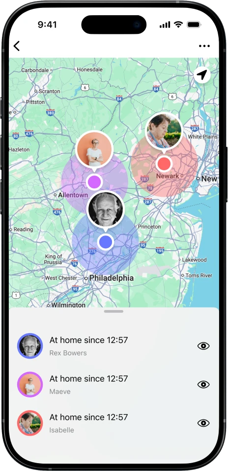 Links: Smart Family Care Screen 1