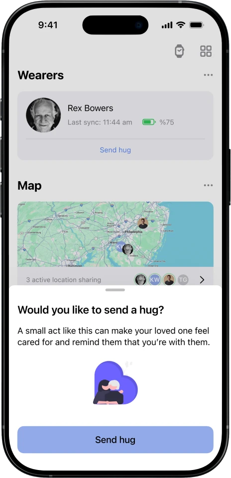Links: Smart Family Care Screen 3